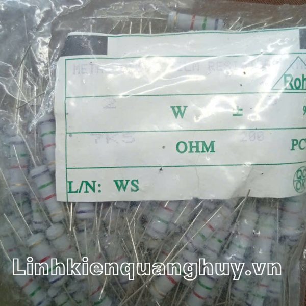 Điện trở vạch 2W 7K5 5% (10c)