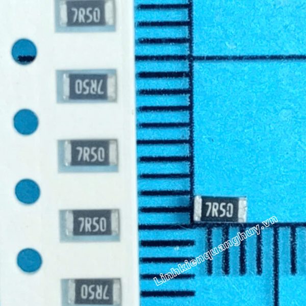 Điện trở dán 1206 7R5 1% 1206 (50c)
