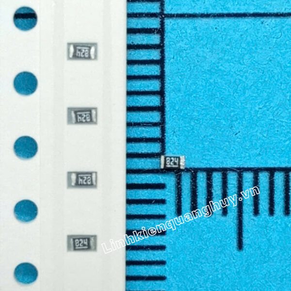 Điện trở dán 0603 820K 1% (50c)