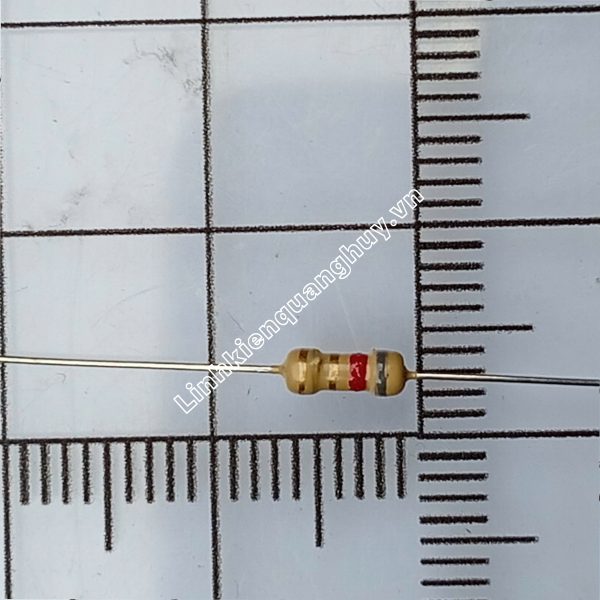 Điện Trở Vạch – Điện Trở Cắm 1/4W 8R2 5% (50c)