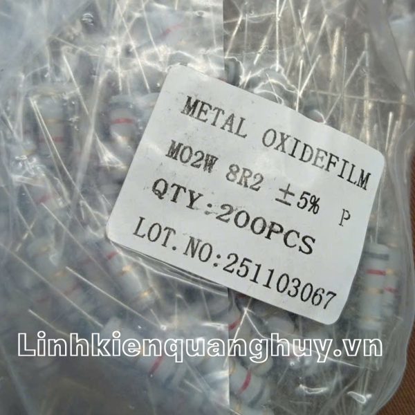 Điện trở vạch 2W 8R2 5% (10c)