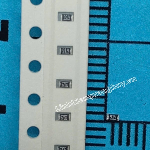 Điện trở dán 0603 910K 1% (50c)