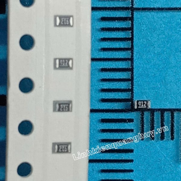 Điện trở dán 0603 9K1 1% (50c)