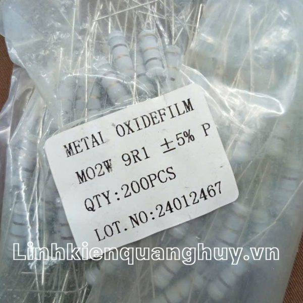 Điện trở vạch 2W 9R1 5% (10c)