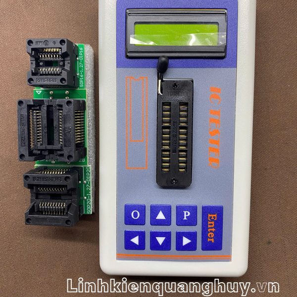 MÁY TEST IC(gồm máy +3 đế)