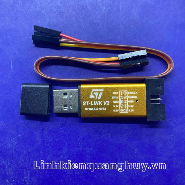 ST LINK V2 mạch nạp mini
