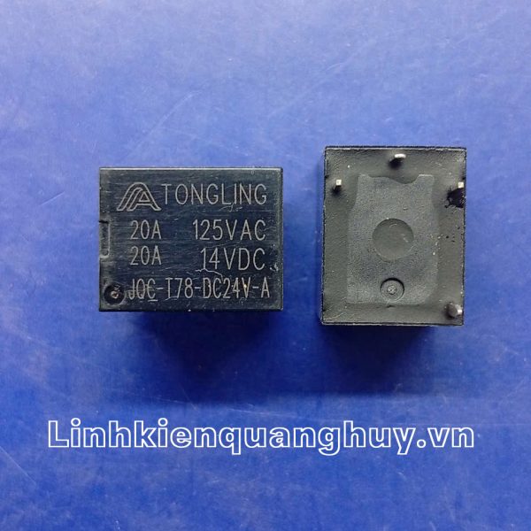RƠ LE 4 chân JQC-T78-DC24V-A