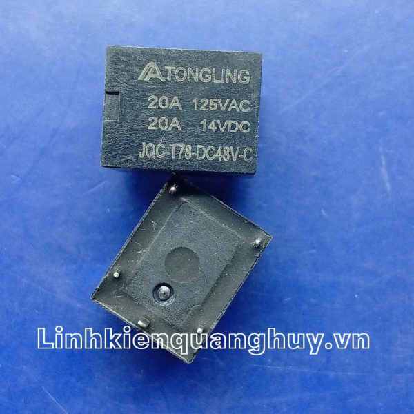 rơ le 5 chân JQC-T78-DC48V-C