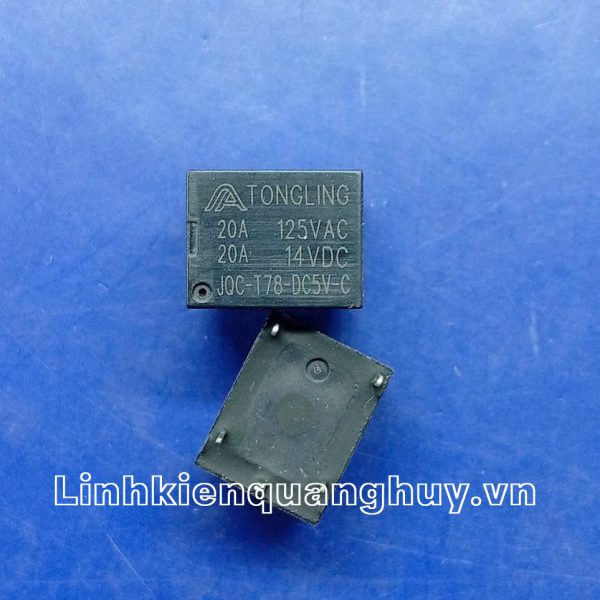 rơ le 5 chân JQC-T78-DC5V-C