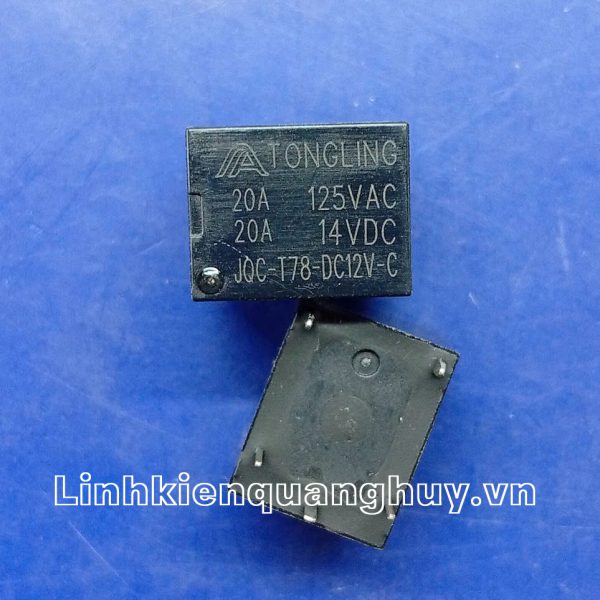 rơ le 5 chân JQC-78-DC12V-C