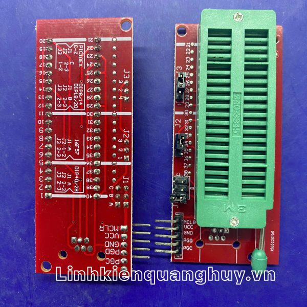 đế nạp kit pic(dùng cho pickit2, pickit3)