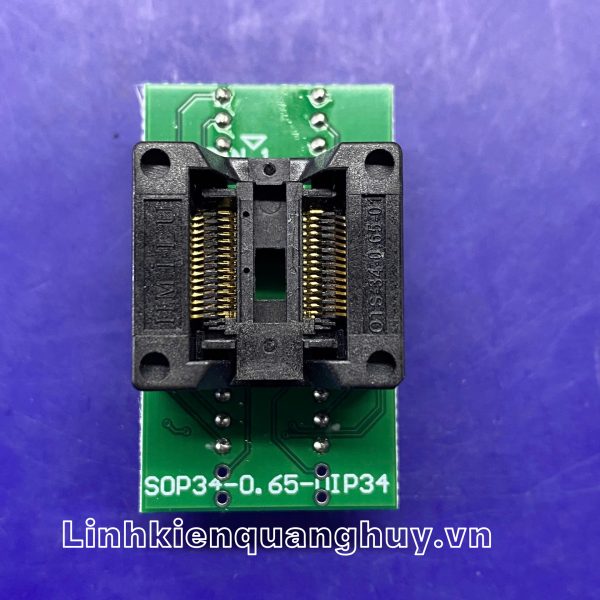 đế nạp IC SSOP34-0.65mm