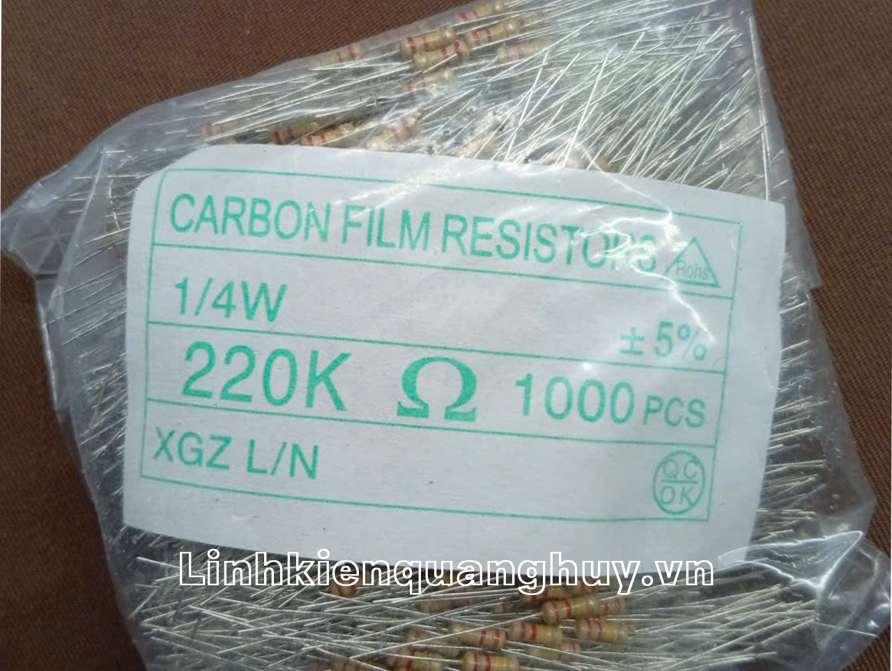 220K 1.4W 5%
