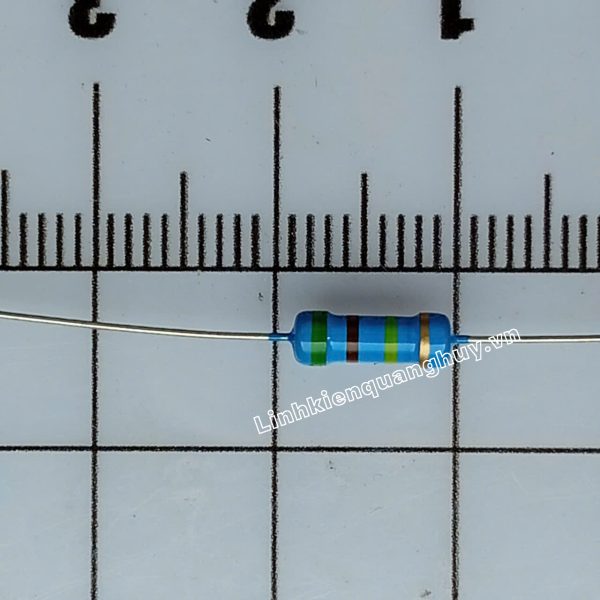 Điện trở vạch – Điện trở cắm 1/2W 510K 5% (10c)