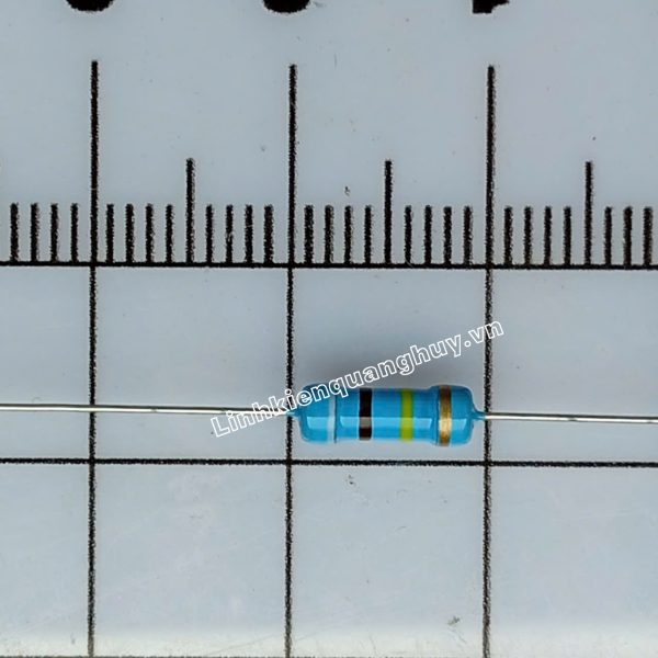 Điện trở vạch- Điện trở cắm 1/2W 910K 5% (10c)