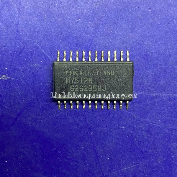 M7512B MSM7512BGS-K SOP-24