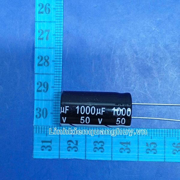 tụ hóa 50V1000uF 13X25mm