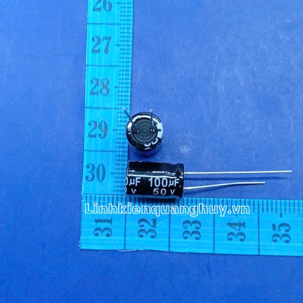 Tụ hóa 50V 100uF 8x12mm