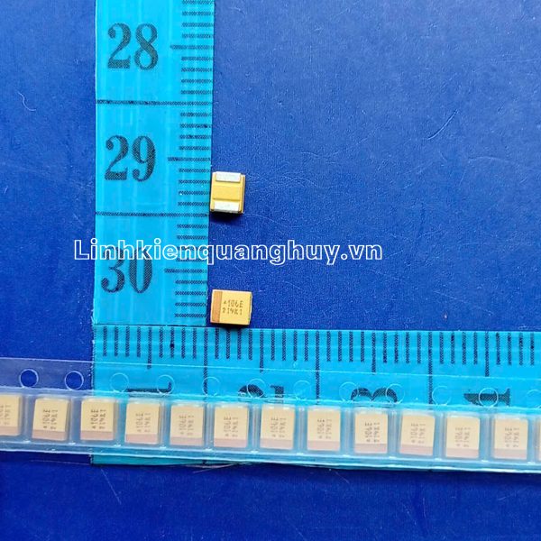 Tụ tantalum 3528 106E 25V 10uF 3.5x2.8mm