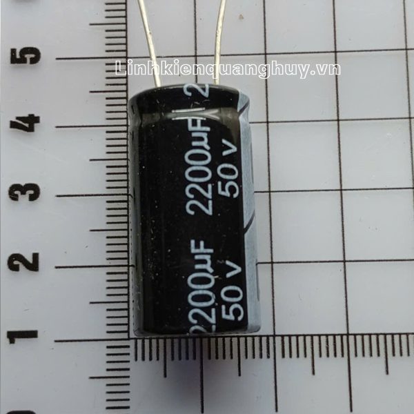 Tụ hóa 50V 2200uF 16x31