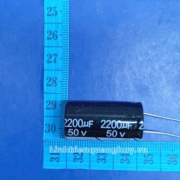 Tụ hóa 50V 2200uF 16x31