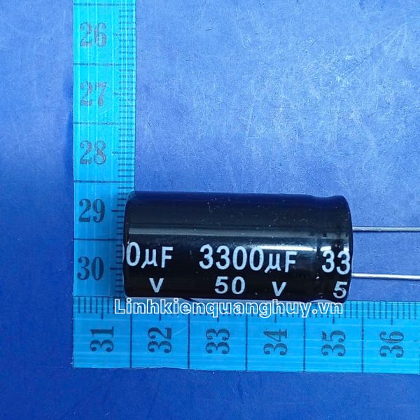 Tụ hóa 50V 3300uF 18x35mm