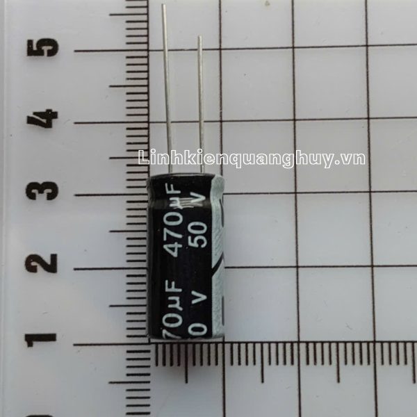 Tụ hóa 50V 470uF 10x20mm