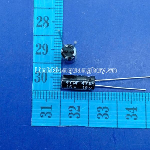 Tụ hóa 16V 47uF 5x11mm (set10)