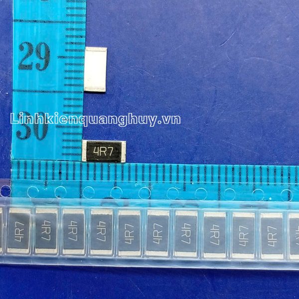 Điện trở dán 2512 4.7R 4R7 1W 5% (set10)