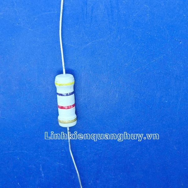 Điện trở vạch 2W 4K7 5% (10c)