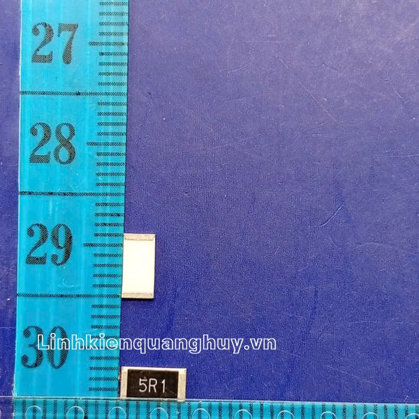 Điện trở dán 2512 5.1R 5R1 1W 5% (set10)