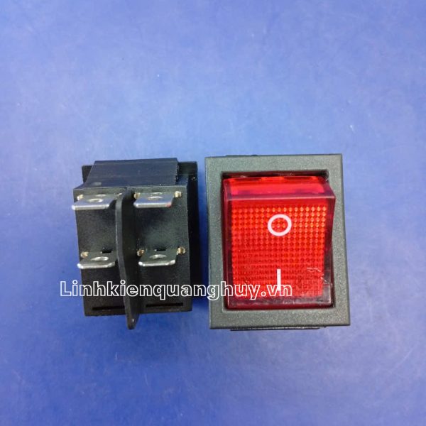 Công tắc 31x25 4 chân thẳng  có đèn