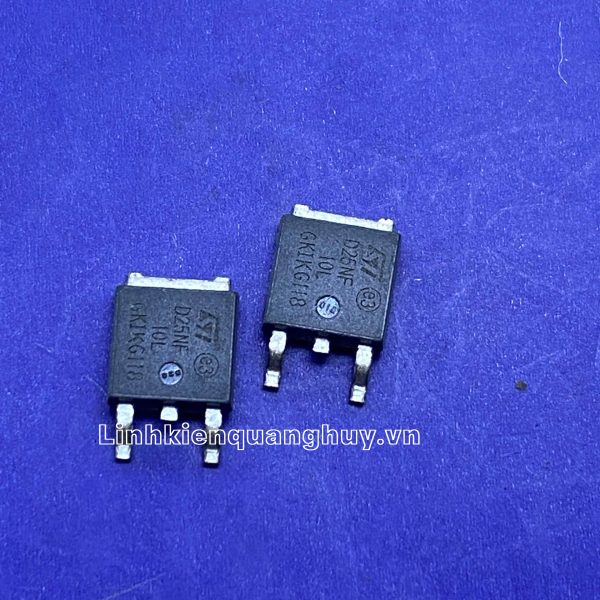 D25NF10L STD25NF-10L TO252 N Mosfet 25A 100V