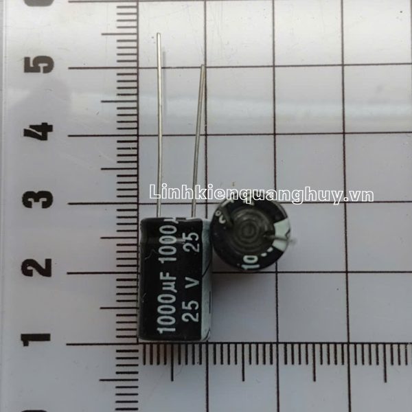 Tụ hóa 25V 1000uF 10x17mm