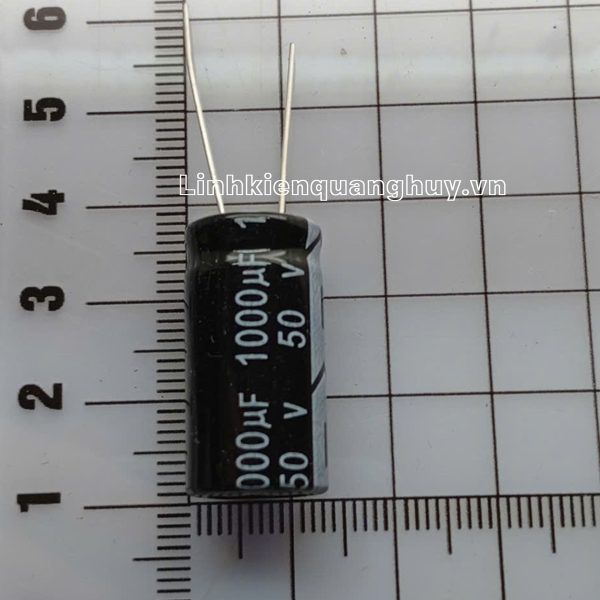 tụ hóa 50V1000uF 27X13mm
