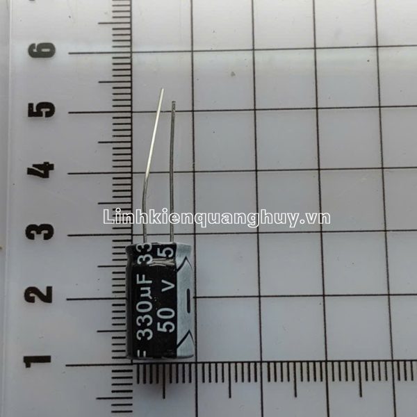 Tụ hóa 50V 330uF 10x17mm