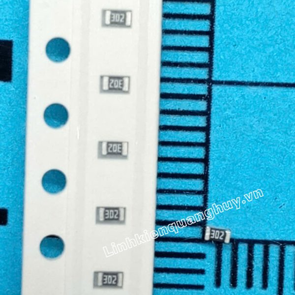 Điện trở dán 0603 3K 1% (50c)