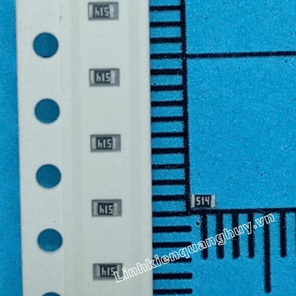 Điện Trở Dán 0603 510K 1% (50c)