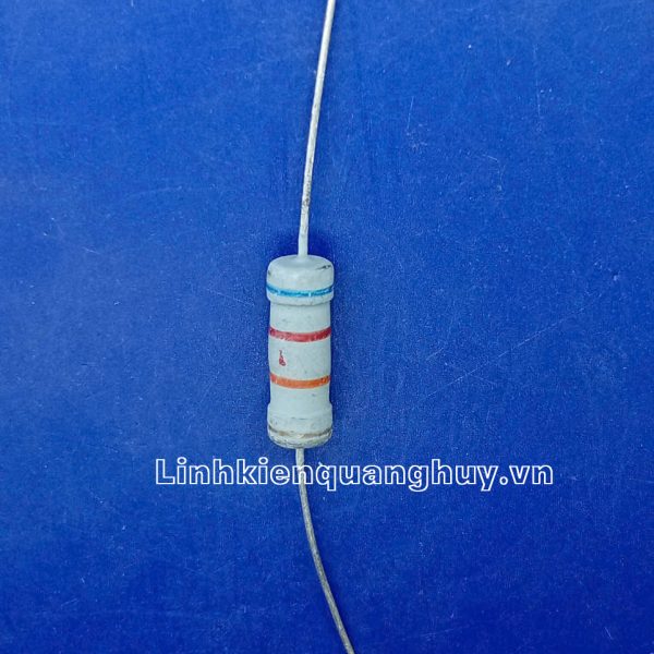 Điện trở vạch 2W 62K 5% (10c)
