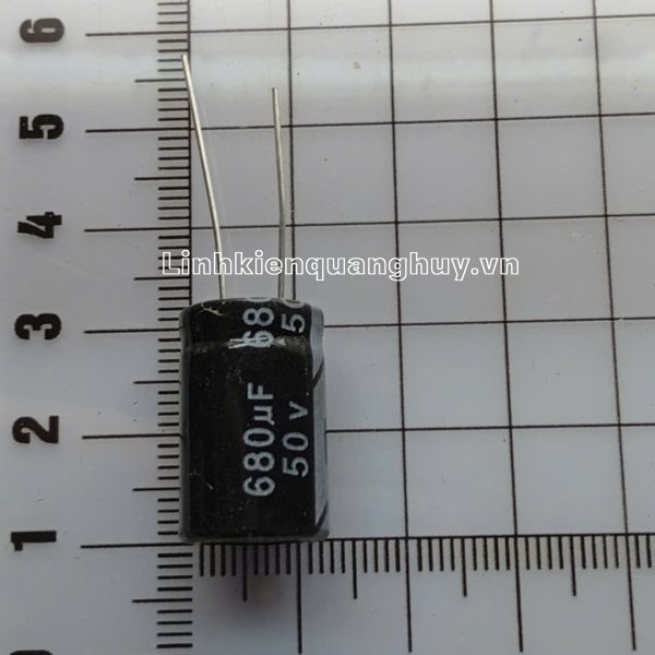 Tụ hóa 50V 680uF 13x21mm
