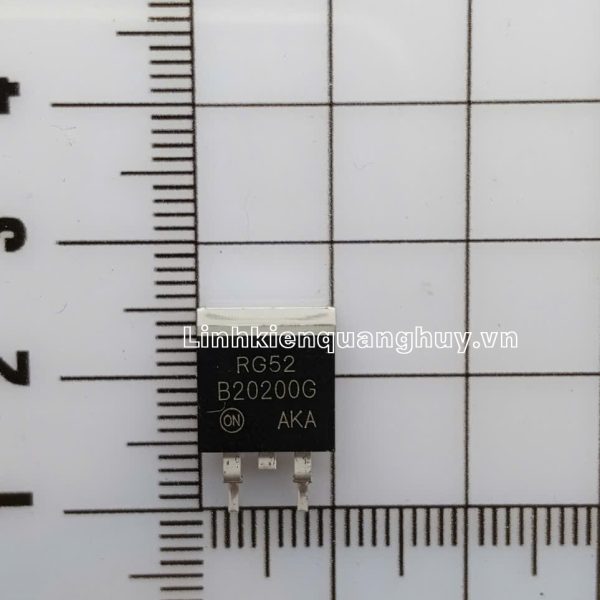 B20200G TO-263 20A 200V