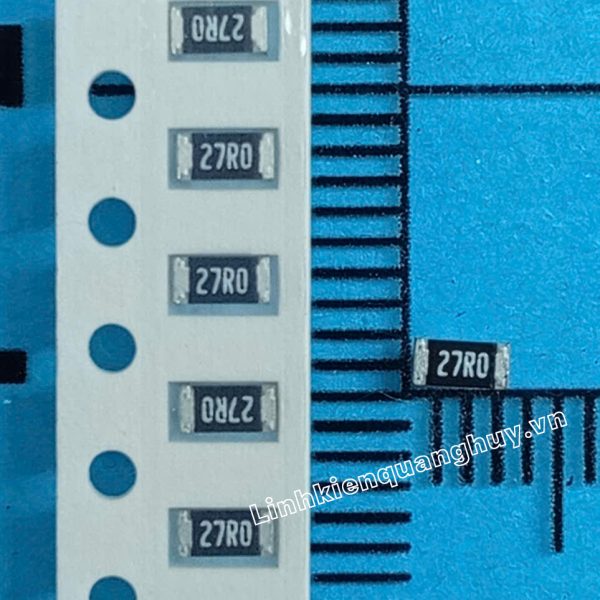 Điện trở dán 1206 27R 1% (50c)