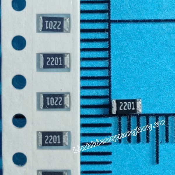 Điện trở dán 1206 2K2 1% (50c)