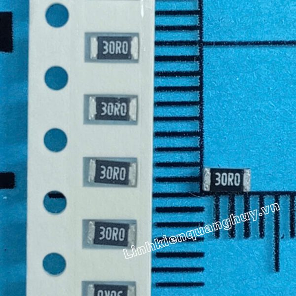 Điện trở dán 1206 30R 1% (50c)
