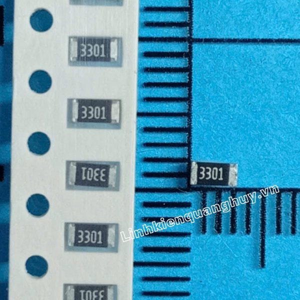 Điện trở dán 1206 3K3 1% (50c)