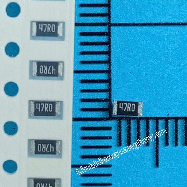 Điện trở dán 1206 47R 1% (50c)