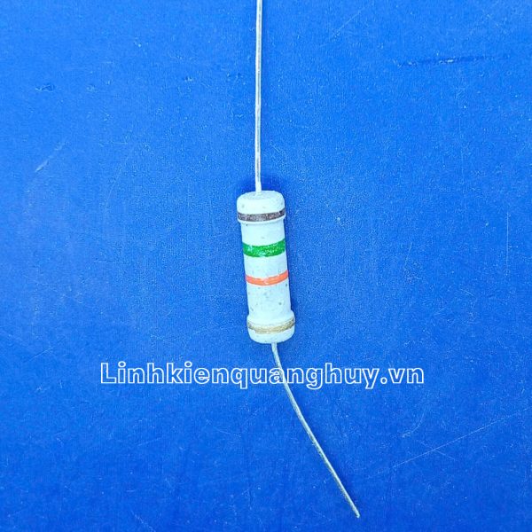 Điện trở vạch – Điện trở cắm 2W 75K (10c)