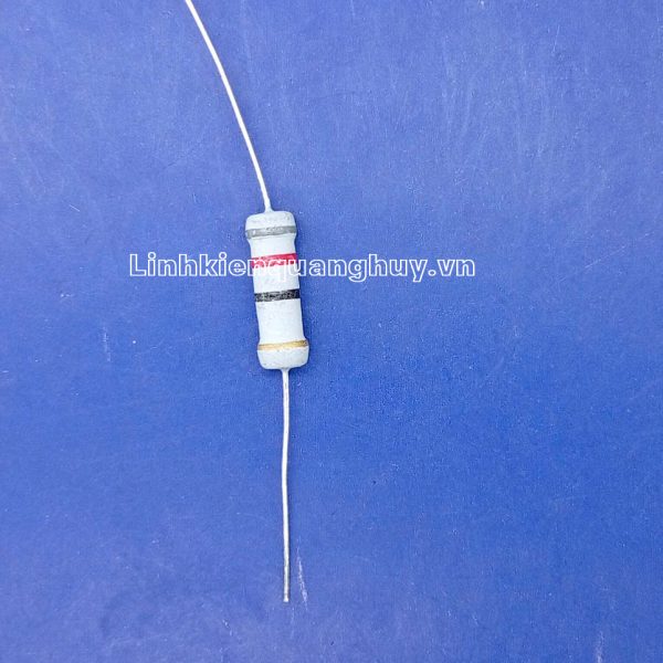 Điện trở vạch – Điện trở cắm 2W 82R (10c)
