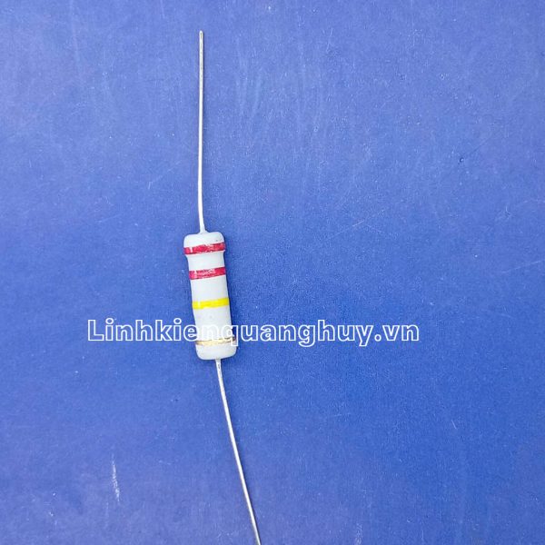 Điện Trở Vạch – Điện Trở Cắm 2W 220K 5% (10c)