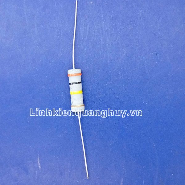 Điện Trở Vạch – Điện Trở Cắm 2W 300K 5% (10c)